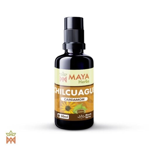 Chilcuague Mouth Spray (Heliopsis longipes) - Cardamom - From Mexico, 30ml